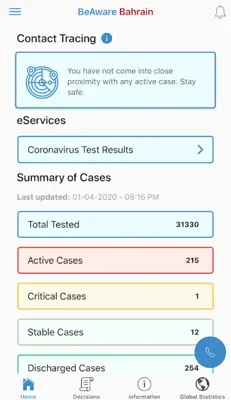 BeAware Bahrain android App screenshot 5